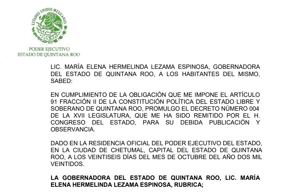 Promulga Gobierno del Estado reforma al código penal que despenaliza la interrupción al embarazo