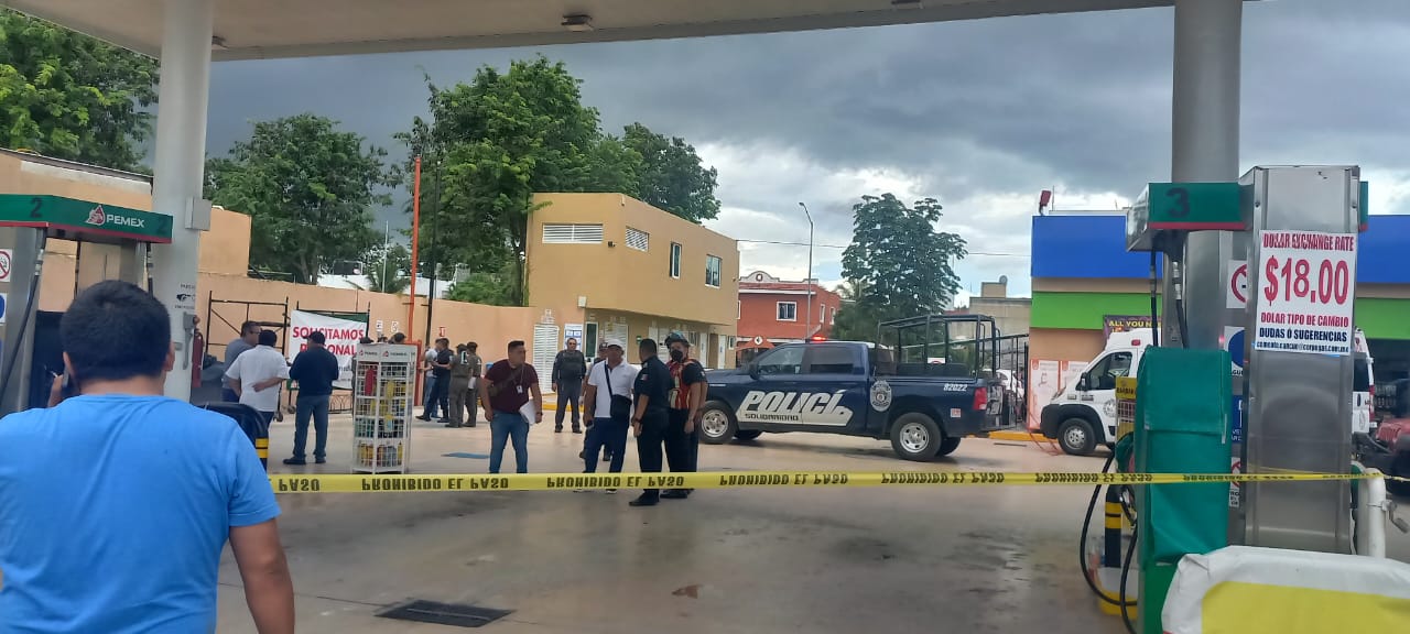 Asesinan a empleada de gasolinera en Playa del Carmen