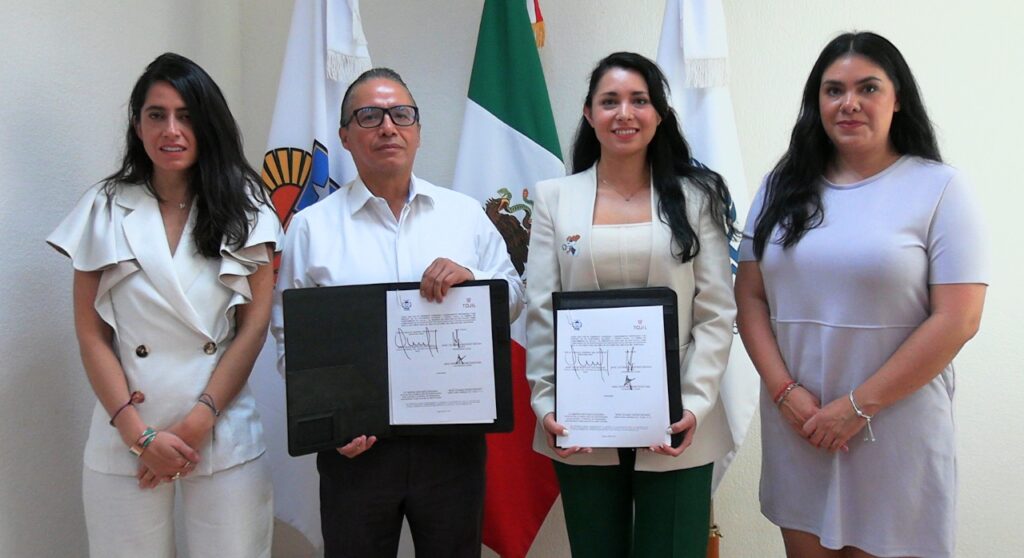 Firman convenio de colaboración FGE Quintana Roo y organización Tojil