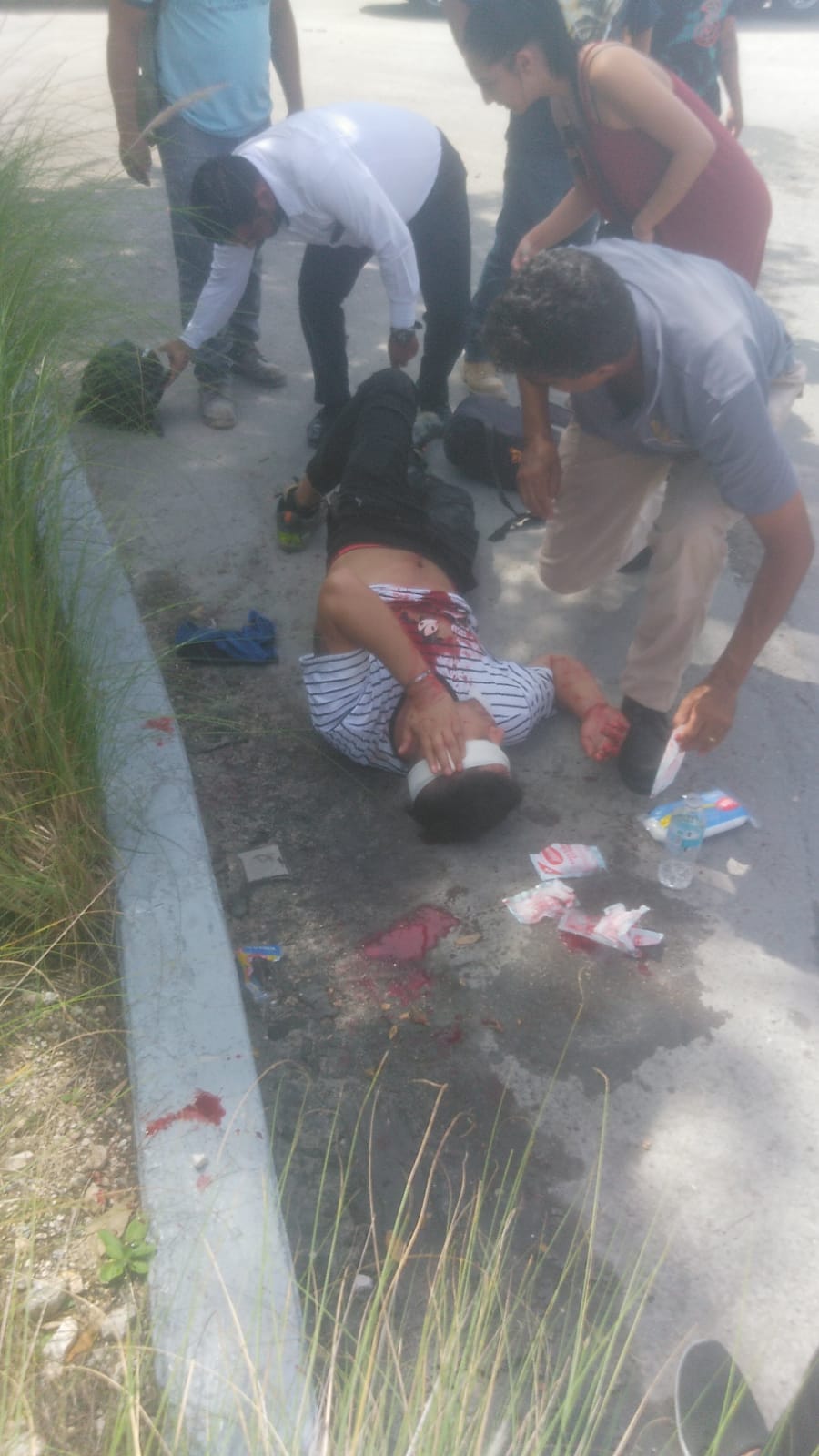 Motociclista arrollado en tramo Playa del Carmen-Tulum