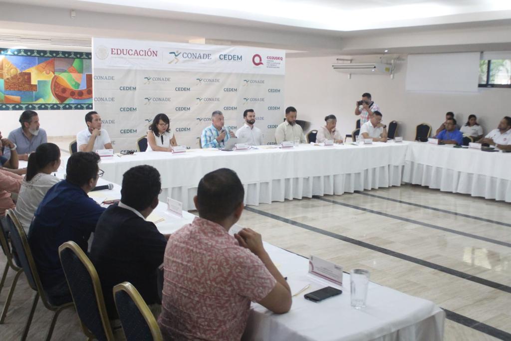 Con capacitación y trabajo en equipo se transformará el deporte en Quintana Roo