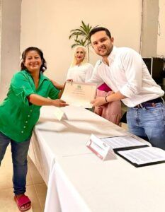 Certifica SEDESO a mujeres participantes en huertos comunitarios