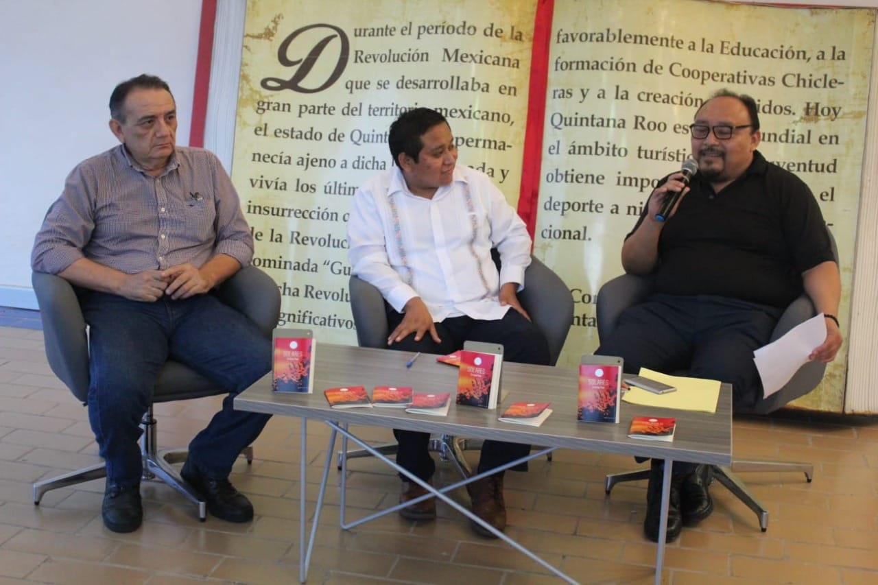 Presentan el libro de Cristian Poot “Solares”