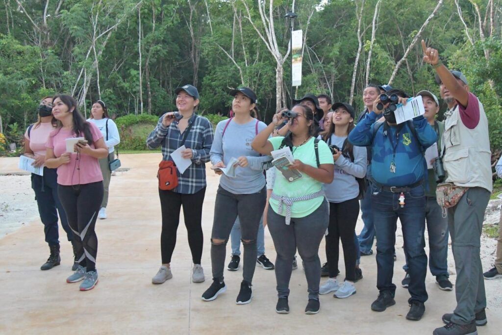 Abren puertas del Parque Urbano Corazón y Punta Sur para monitorear aves