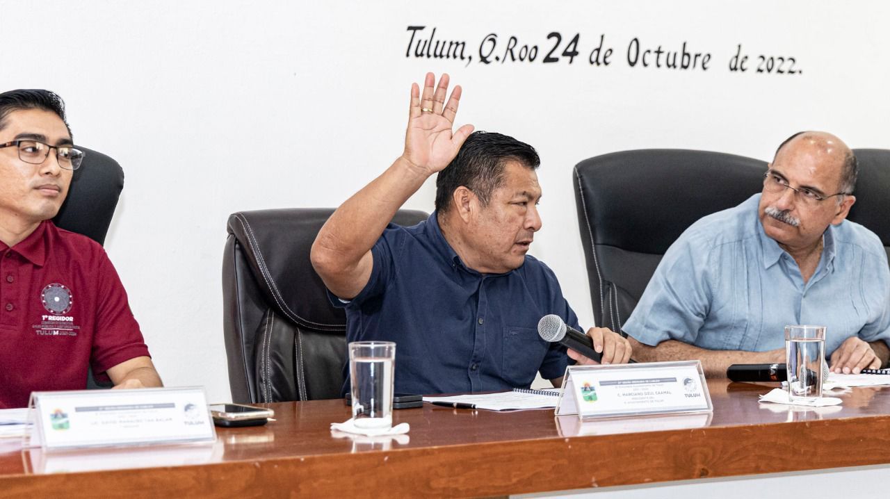 Aprueba Cabildo de Tulum donación de obra en la colonia Cristal