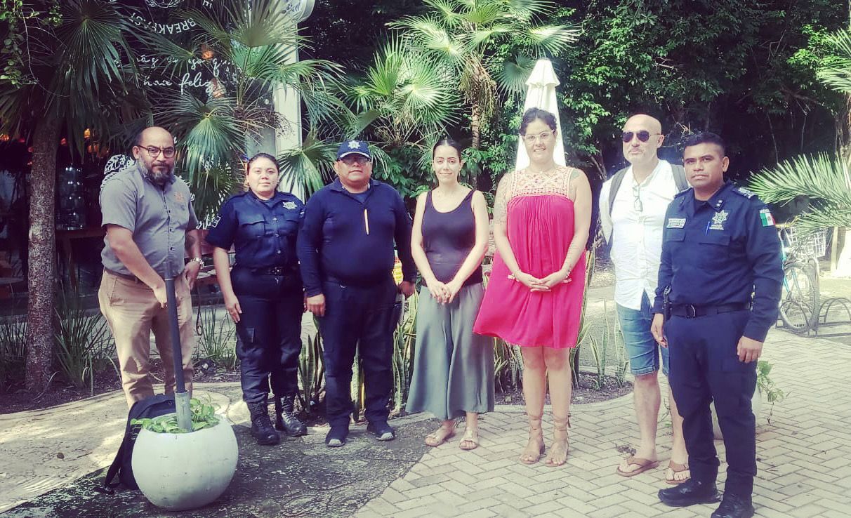 Atiende Policía de Tulum planteamientos ciudadanos para fortalecer seguridad