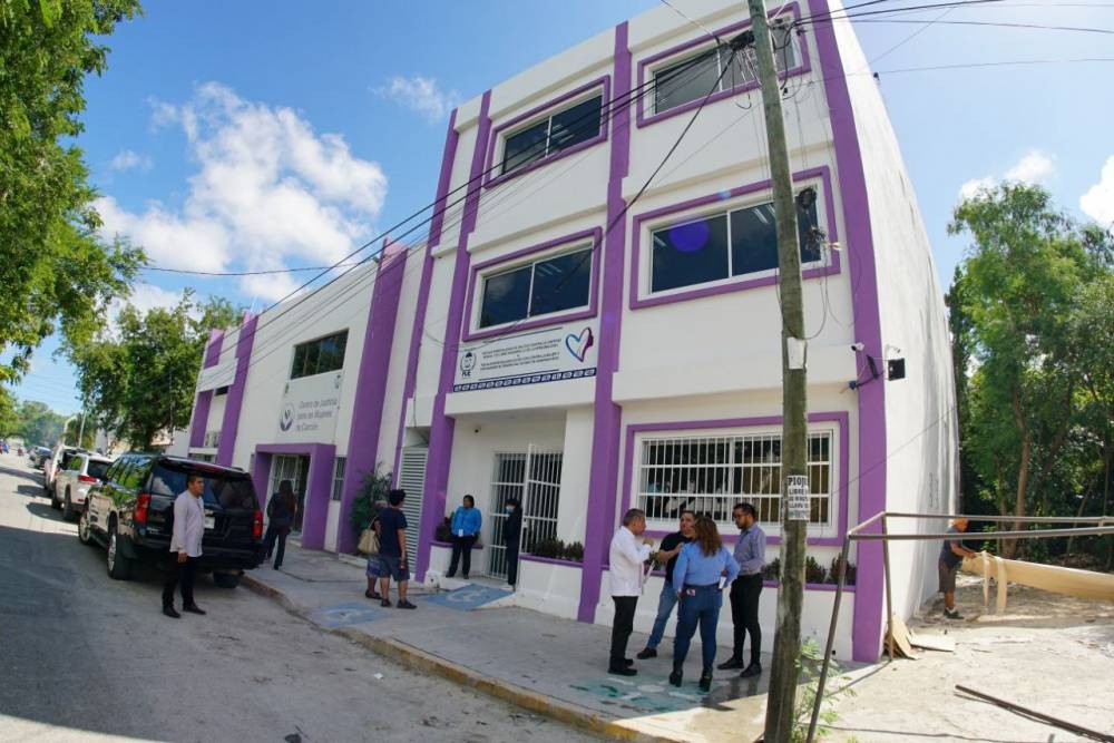 Inauguran Anexo del Centro de Justicia para la Mujer en Benito Juárez