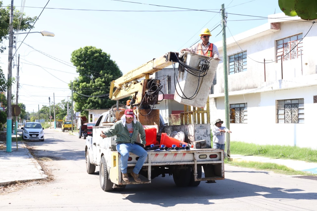 La Colonia 5 de abril contará con nuevas luminarias led