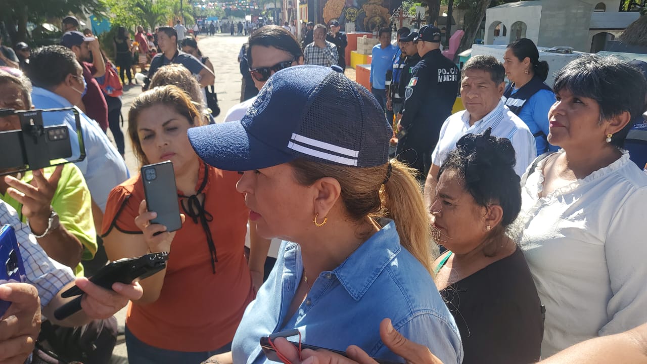 Retiro de policías estatales no afectará operativos de seguridad en Solidaridad: Lili Campos 