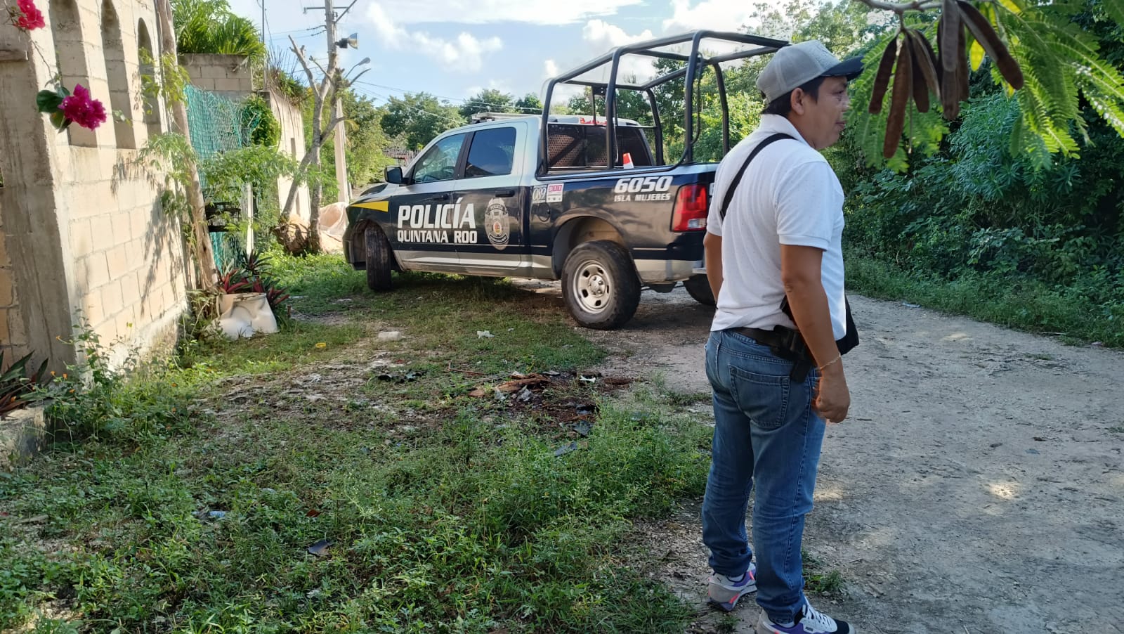Un hombre sin vida y una mujer lesionada, saldo de ataque a balazos en la zona continental de isla mujeres