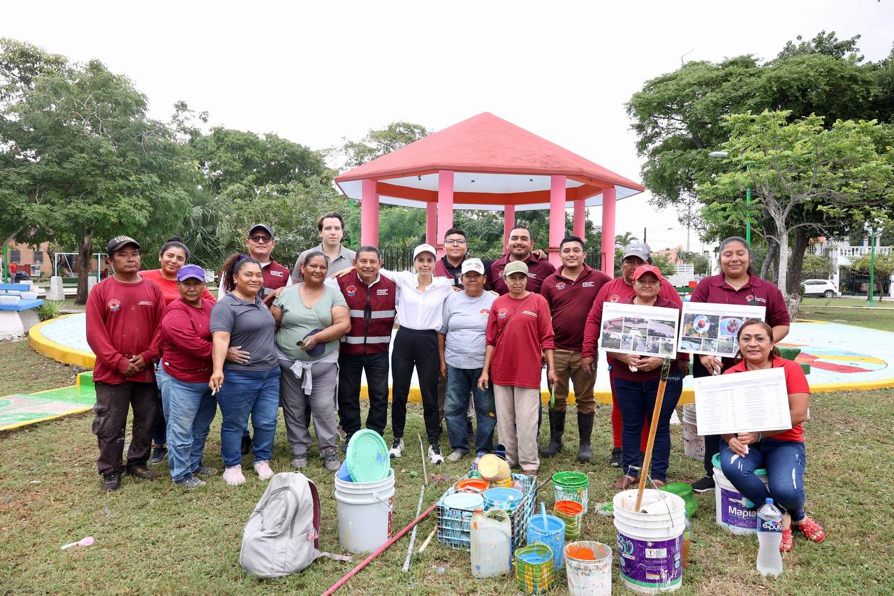 Recuperamos parques para la niñez cancunense: Ana Patricia Peralta
