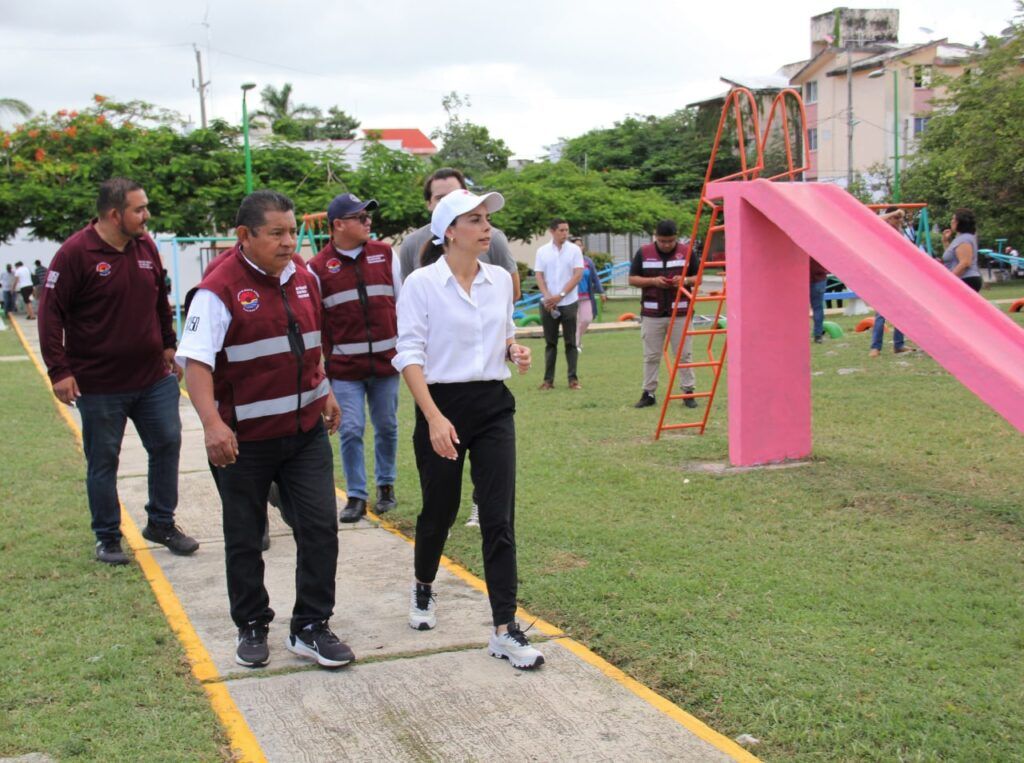 Recuperamos parques para la niñez cancunense: Ana Patricia Peralta