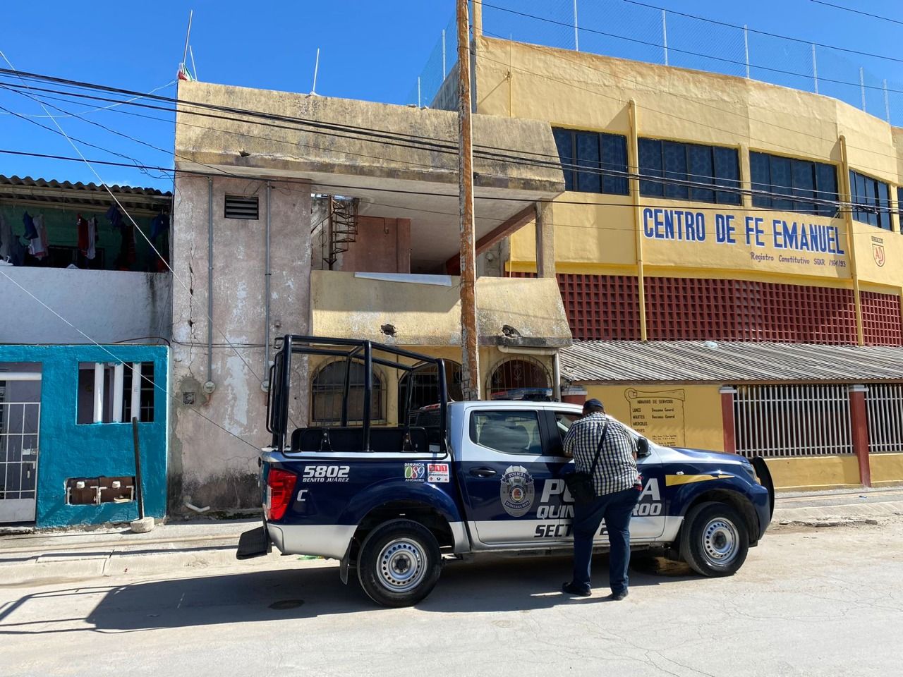 Hallan al cuerpo de un hombre asesinado en la calle Torcasita de Cancún