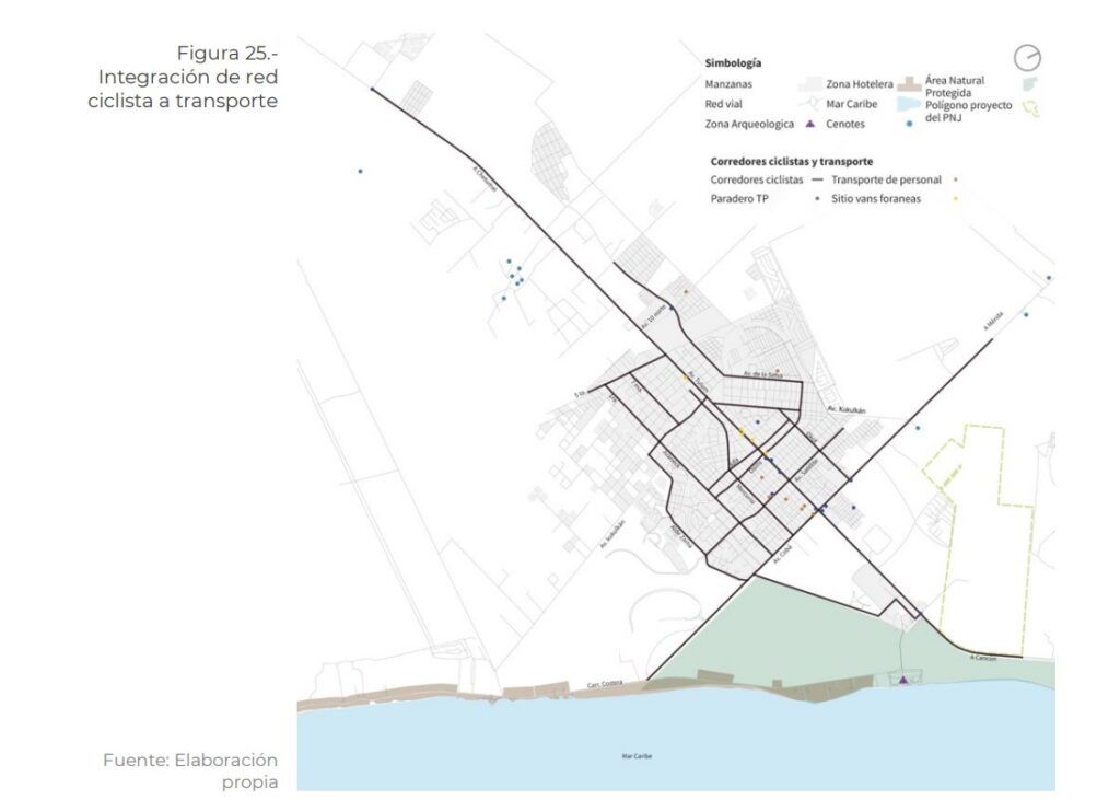 Publica Sedatu plan de movilidad para Tulum