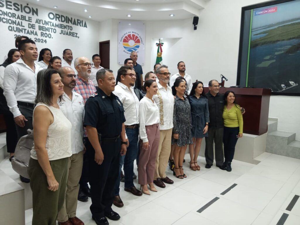 Protesta José Pablo Mathey como secretario de Seguridad Pública de Benito Juárez