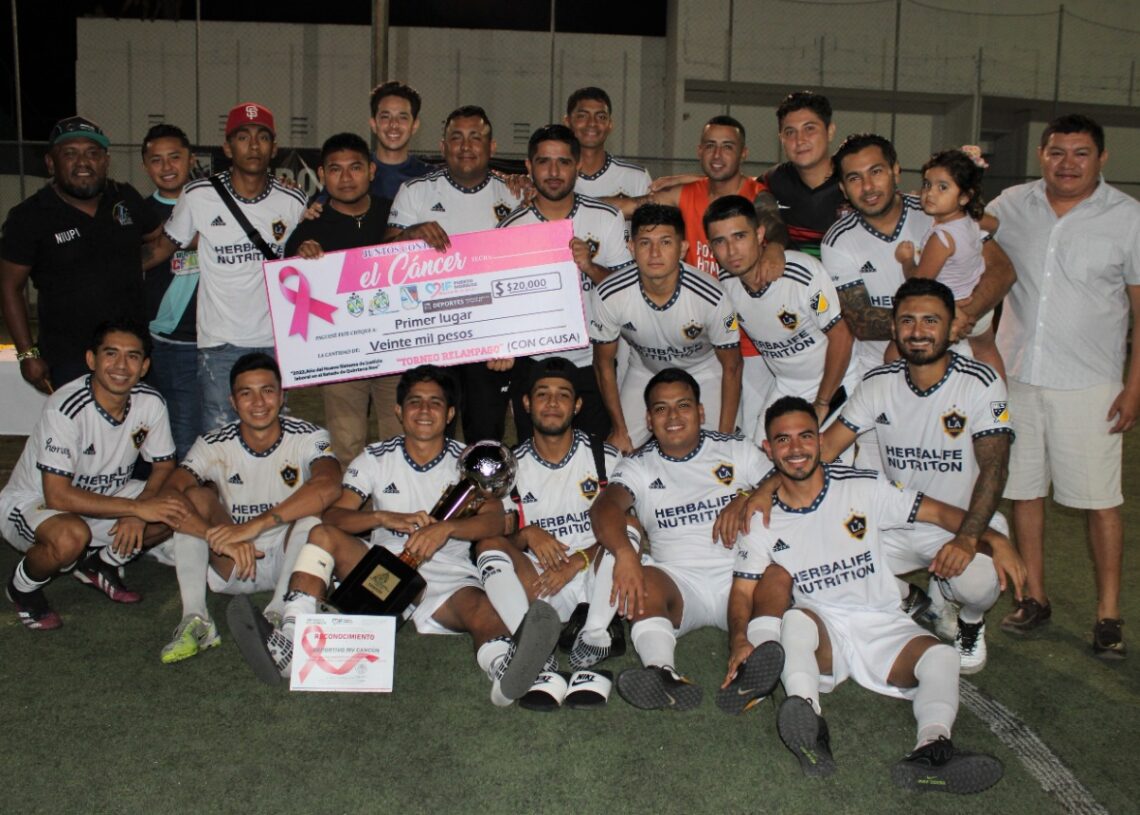 Exitoso torneo relámpago de Futbol Siete Puertos en Puerto Morelos