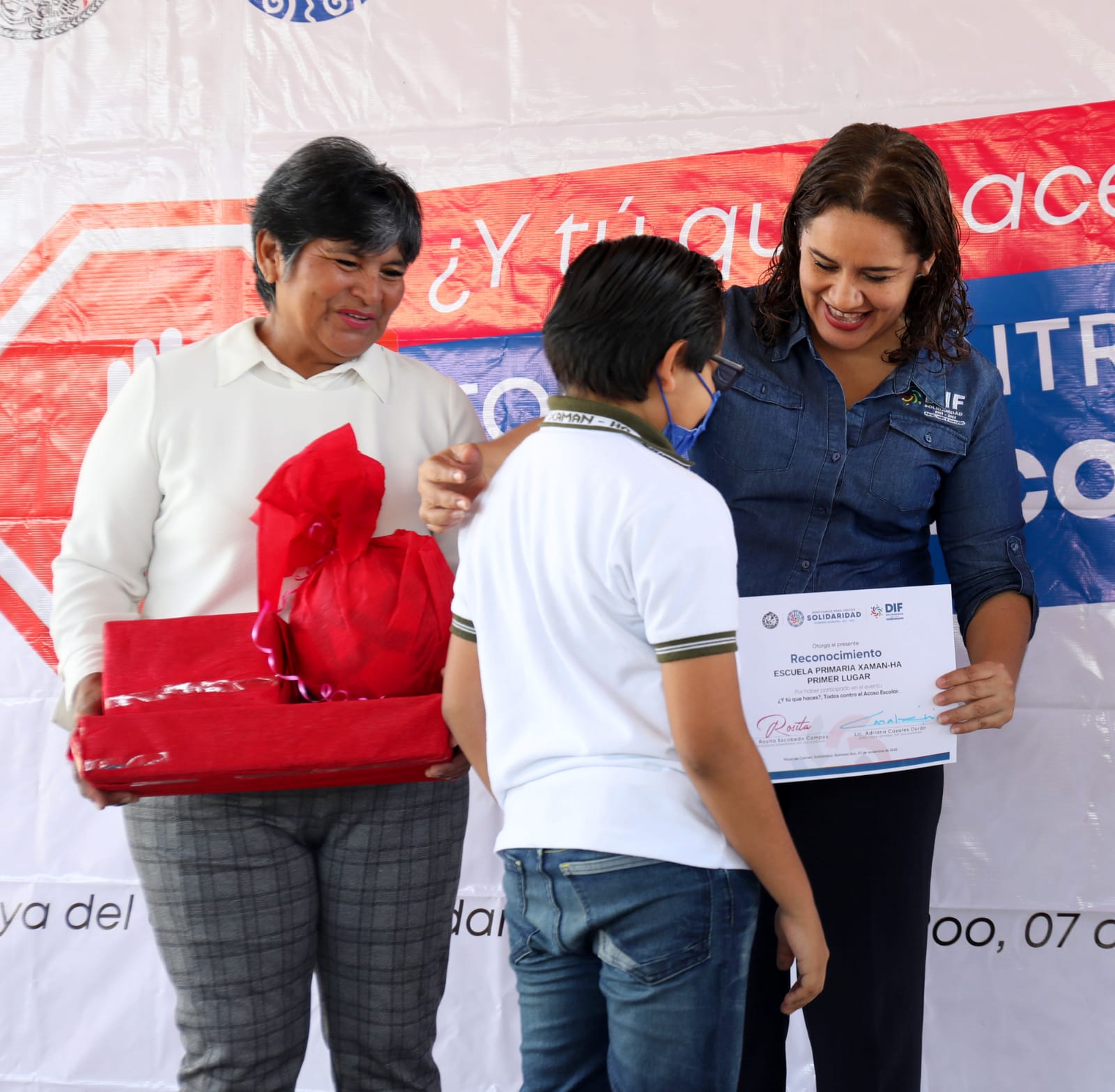 Gobierno de Solidaridad y DIF Municipal previenen el acoso escolar