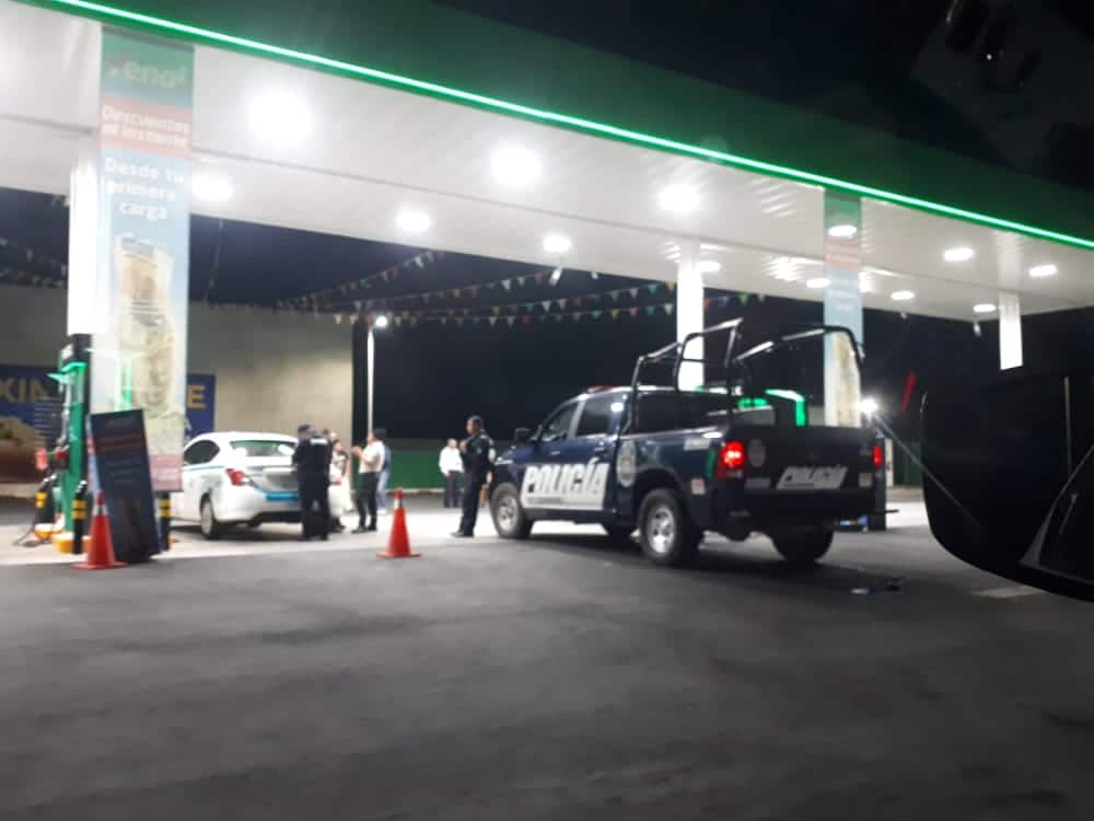 Asaltan gasolinera en el fraccionamiento Galaxias 2 de Playa del Carmen