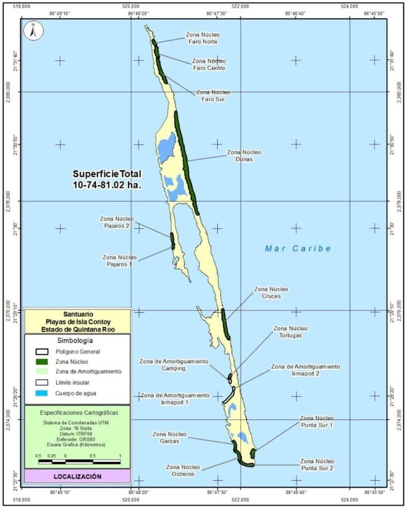 Declara Semarnat a Isla Contoy como santuario de tortugas