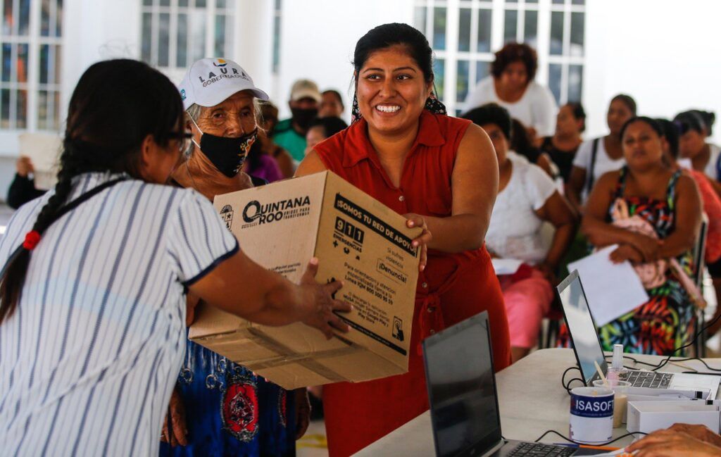 Gobierno estatal ha entregado más de 15 mil paquetes alimentarios