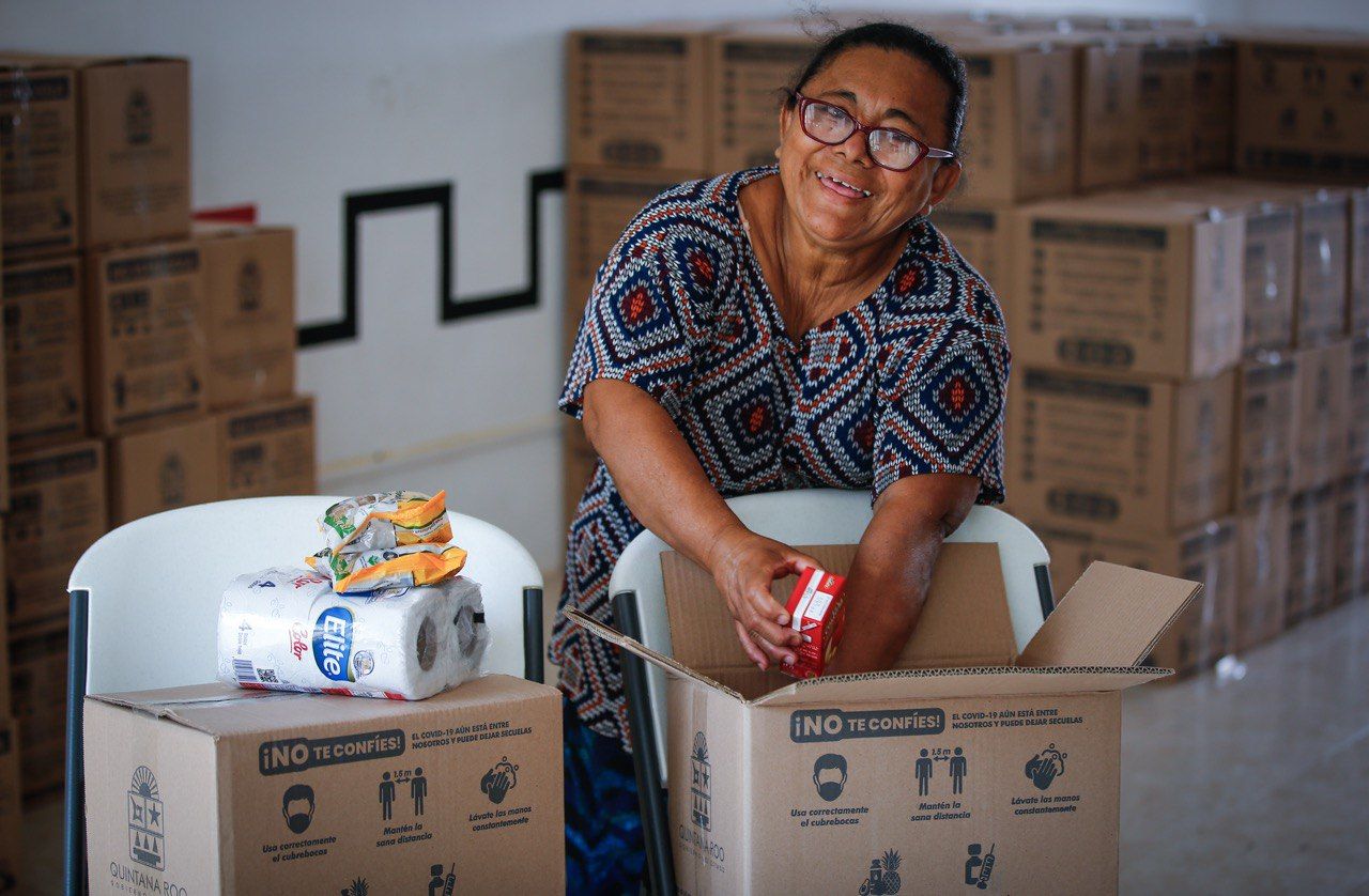 Gobierno estatal ha entregado más de 15 mil paquetes alimentarios