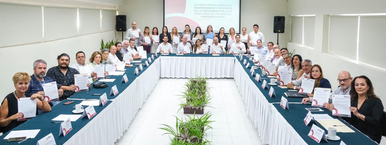 Firman empresarios con Mara Lezama acuerdo solidario para saldar deuda económica y social de Quintana Roo