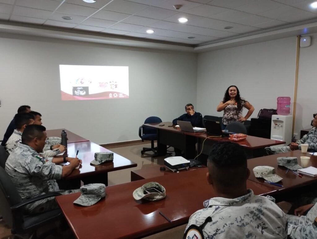 IQM capacita a personal de la Guardia Nacional en prevención y atención de las violencias hacia las mujeres