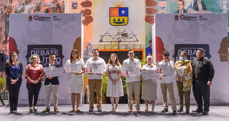 Realizan Concurso Estatal Juvenil de Debate Político 2022