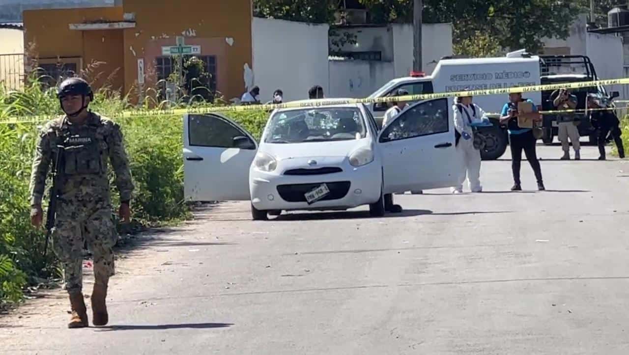 Ejecutan a un hombre y hieren a dos más en la colonia Las Américas III de Chetumal