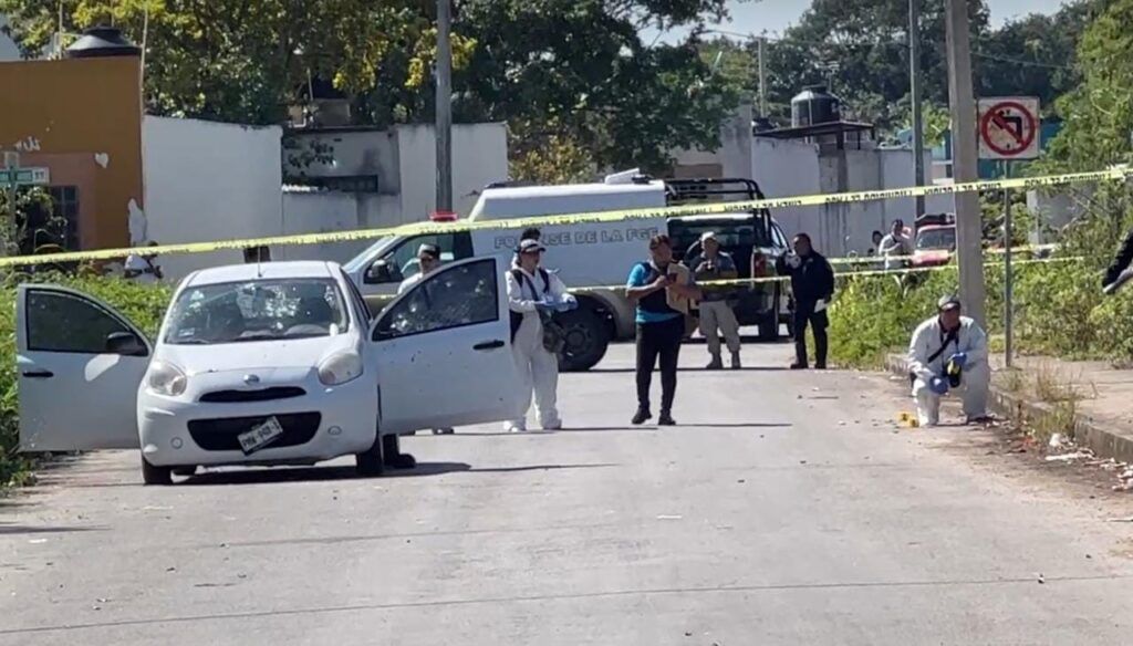 Ejecutan a un hombre y hieren a dos más en la colonia Las Américas III de Chetumal