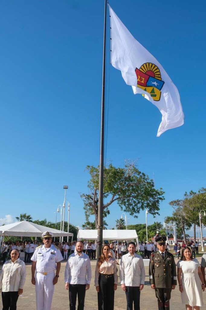 Encabeza gobernadora Aniversario de la Promulgación de la Constitución Política de Quintana Roo