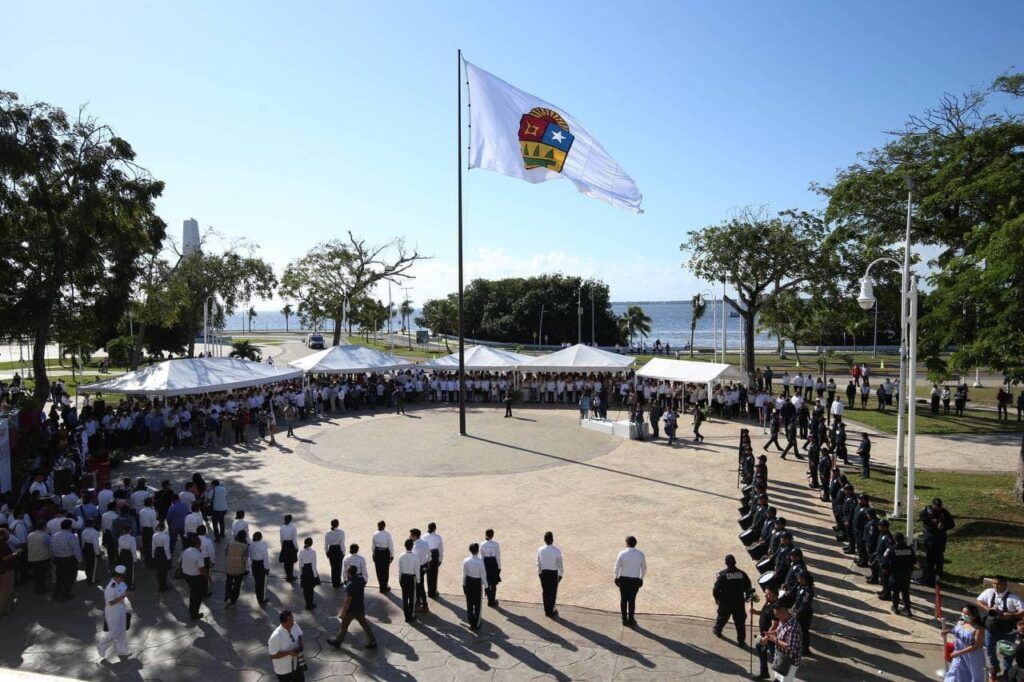 Encabeza gobernadora Aniversario de la Promulgación de la Constitución Política de Quintana Roo