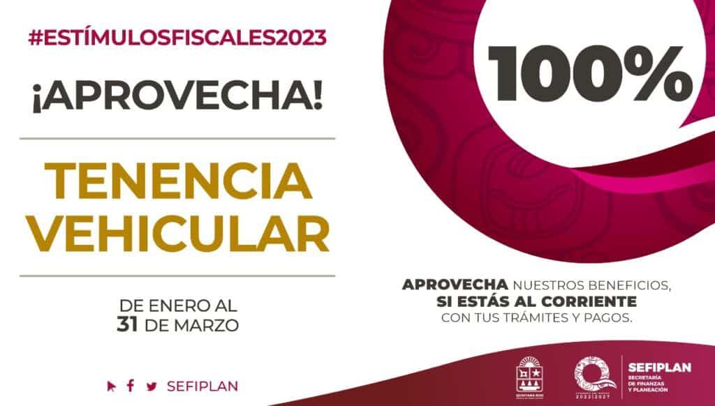 SEFIPLAN otorga estímulos fiscales en 2023 en apoyo a la economía familiar