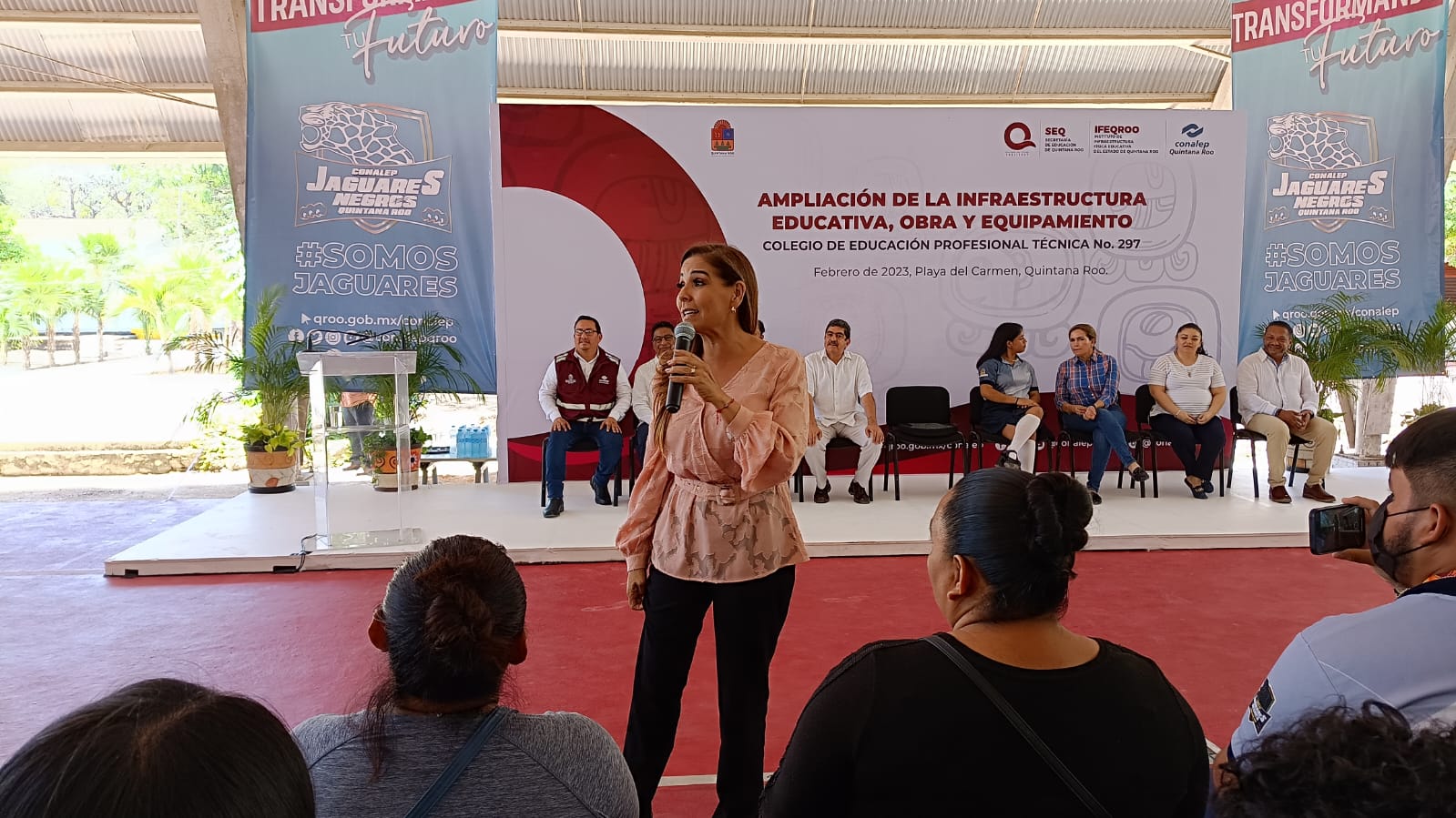 Anuncia Mara Lezama rehabilitación de la carretera federal 307 para 2024