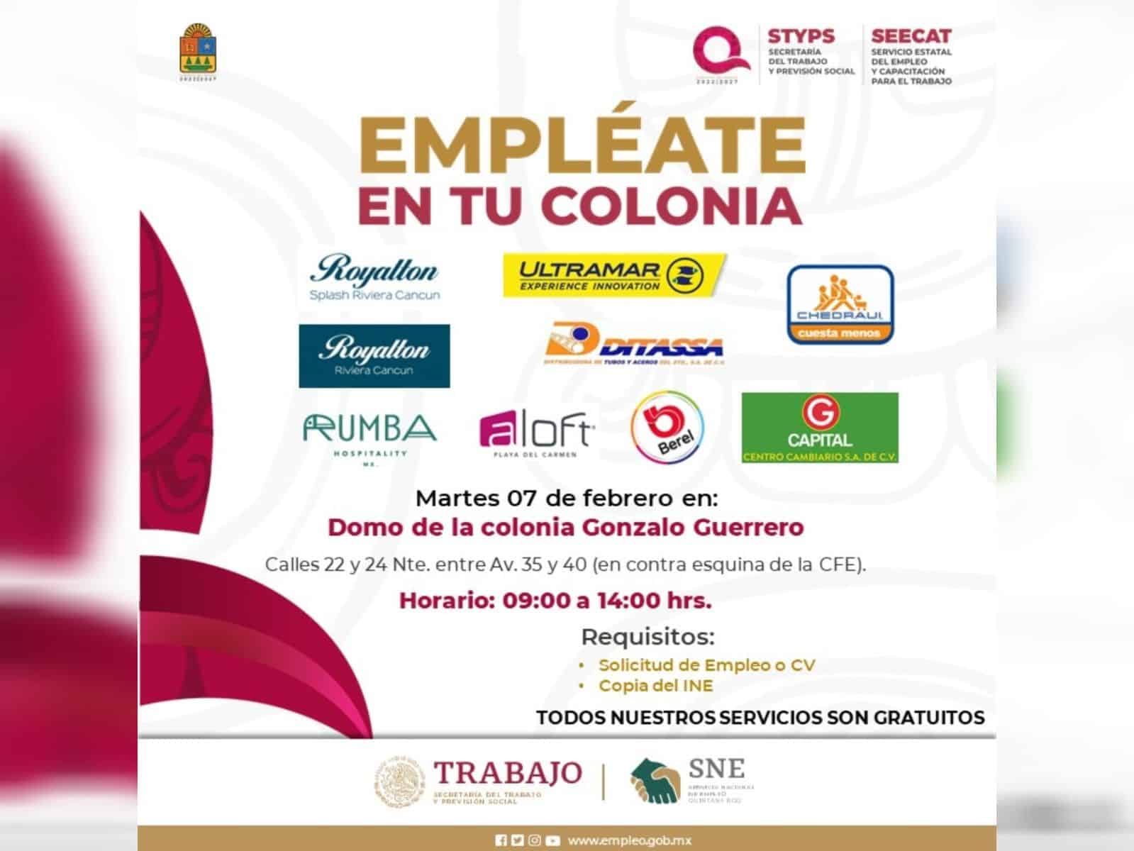 Con el programa “Empléate en tu Colonia” generamos crecimiento entre las y los ciudadanos: STyPS