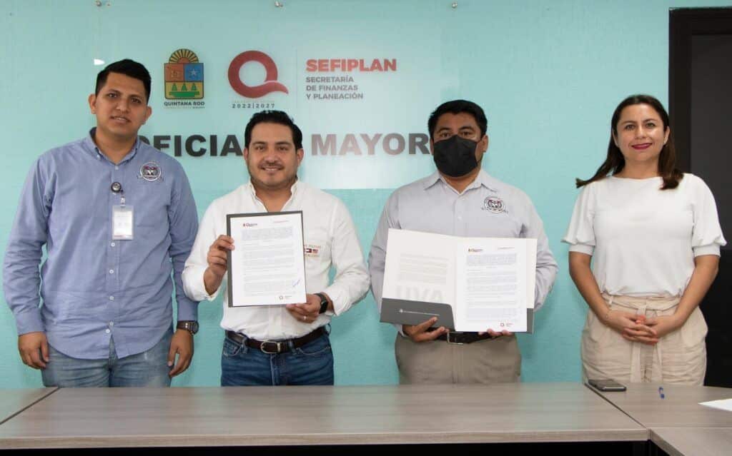 Firma SEFIPLAN convenios con la Universidad de Desarrollo Vanguardista y Vizcaya de las Américas