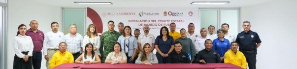 Instalan el Comité Estatal de Manejo del Fuego 2023