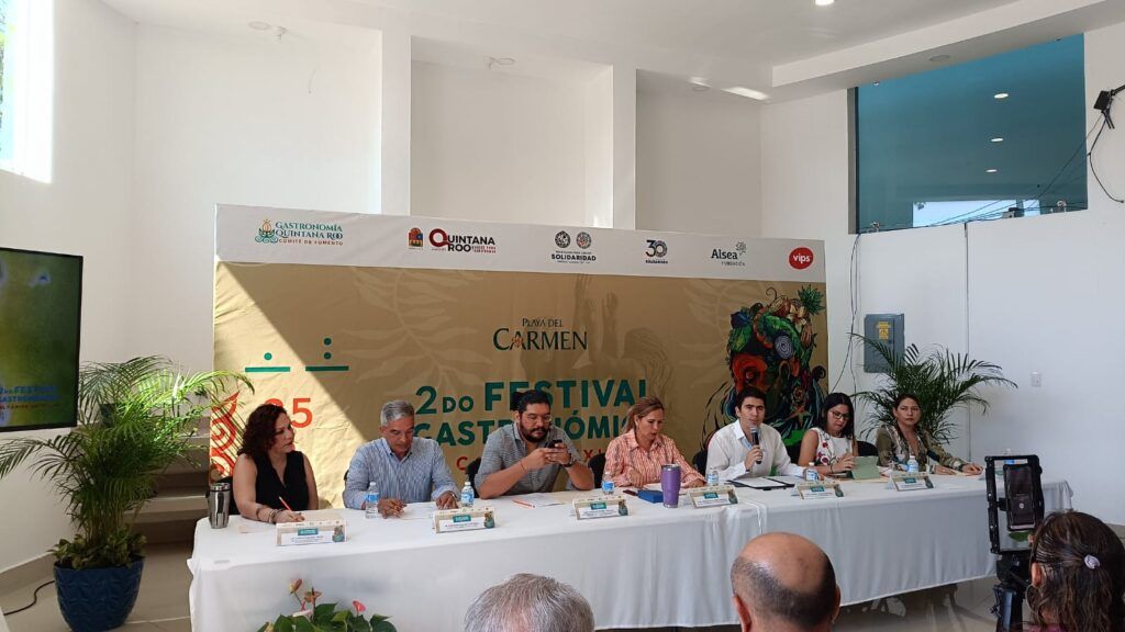 Presentan el segundo Festival Gastronómico del Caribe Mexicano en Playa del Carmen