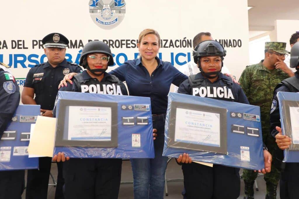 Refuerzan seguridad con más policías preparados