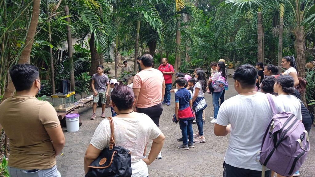 Zoológico recibió familias que disfrutaron las actividades de este fin de semana