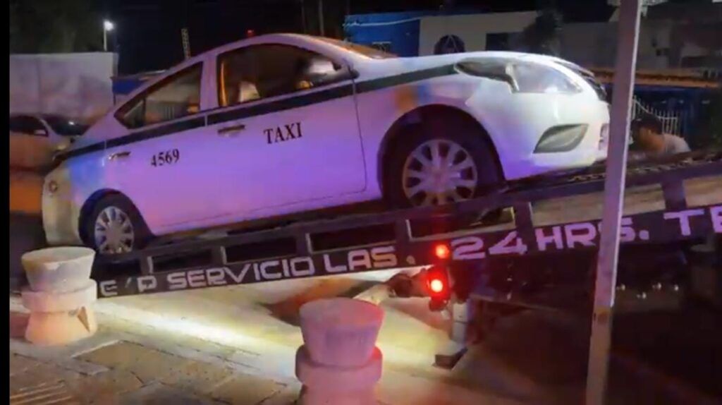 Agrede taxista a conductor de Uber en Puerto Juárez