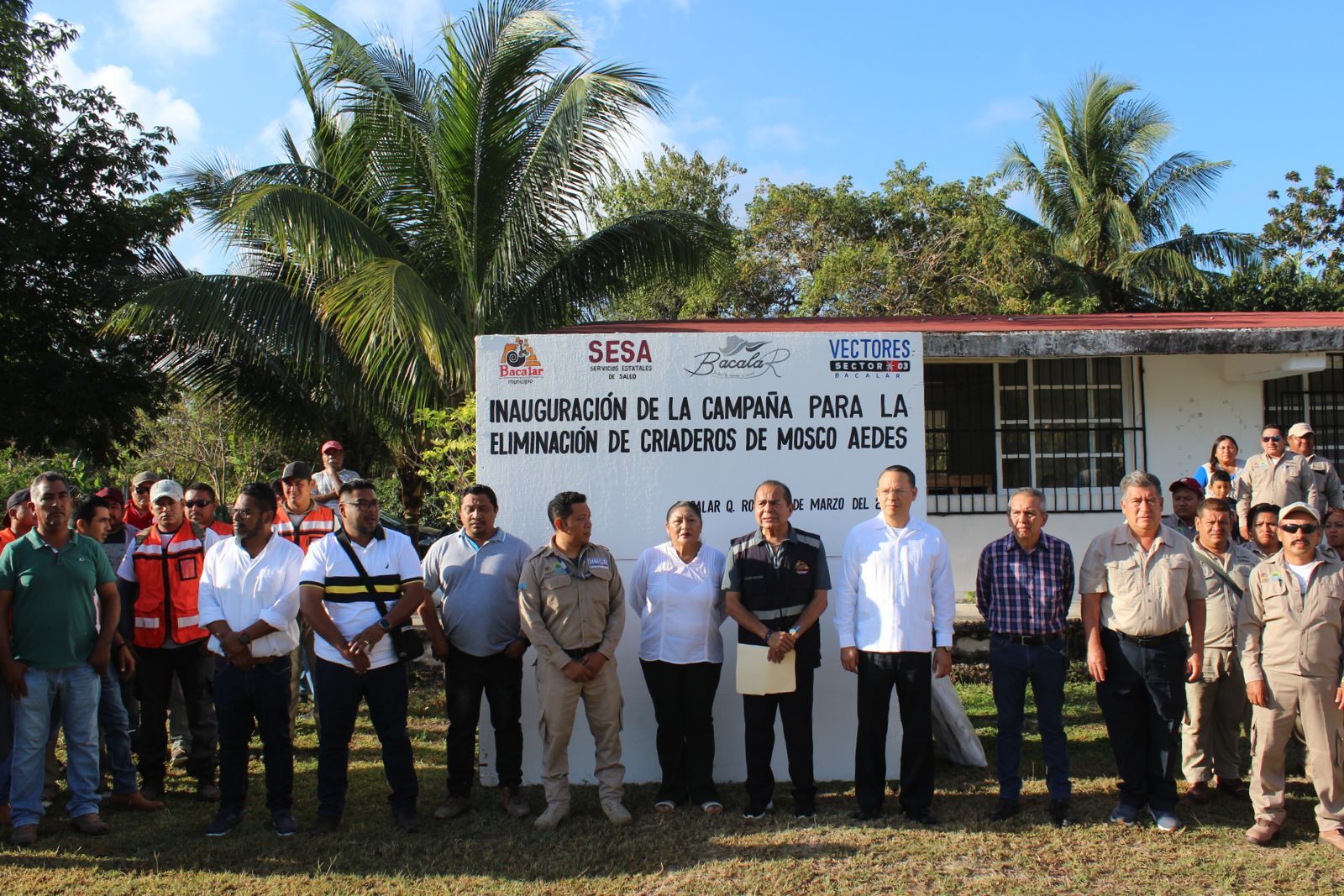 Arranca en Bacalar campaña para combatir al mosco transmisor de Dengue, Zika y Chikungunya