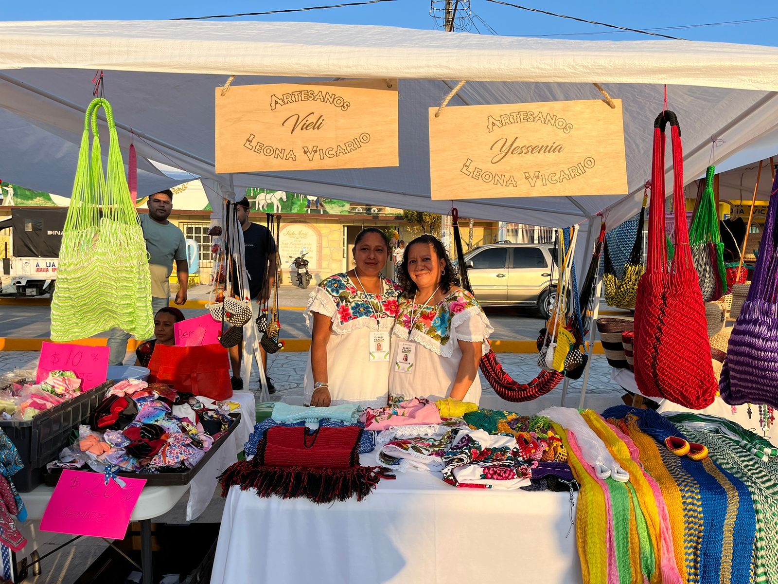 Artesanos y comerciantes de Leona Vicario ya tienen su pabellón Arte y Sazón