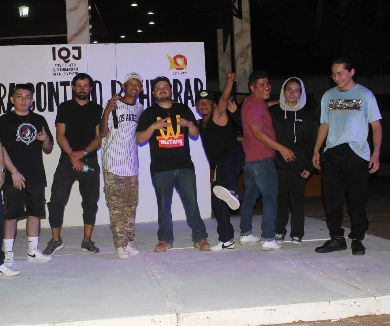Con éxito de se presentó “Bahía Rap” en el kiosko de la explanada