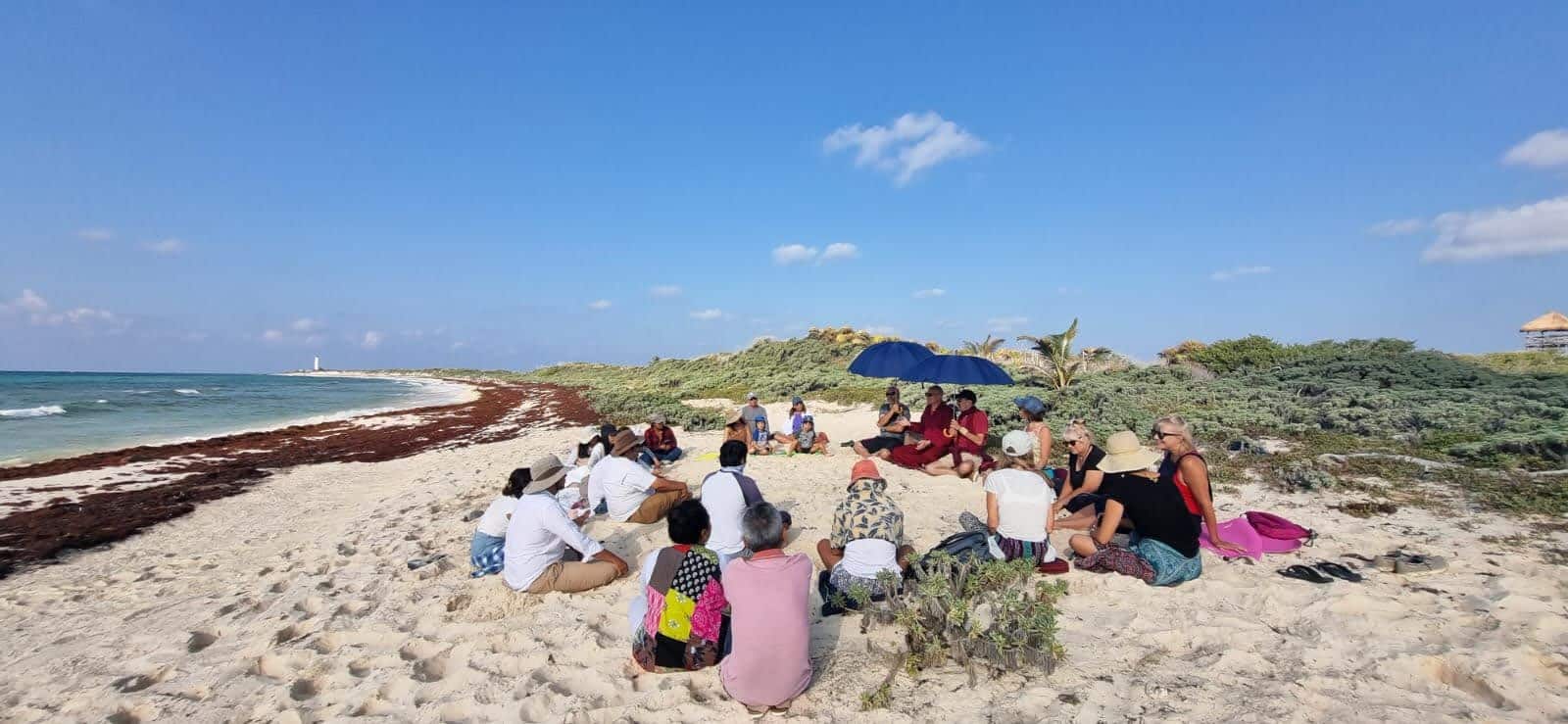 Abren las puertas de Punta Sur para una meditación activa