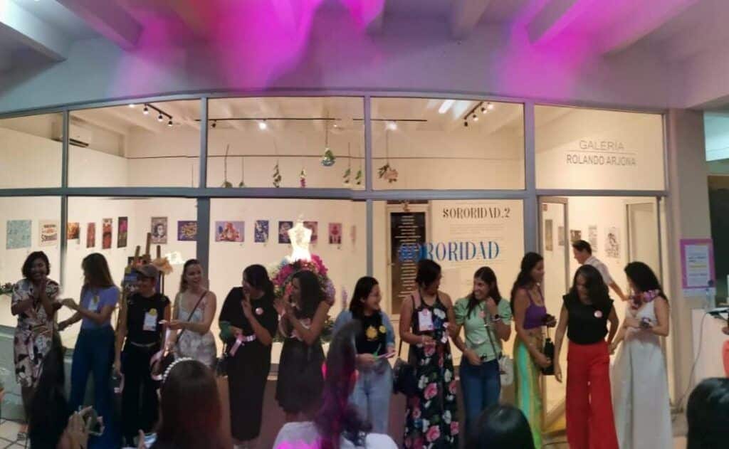 Inauguran exposición gráfica “Sororidad” en la Casa de la Cultura de Cancún