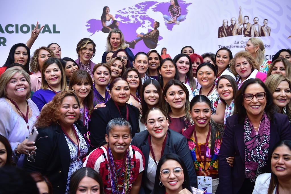 Las mujeres trabajamos en la transformación del país Mara Lezama