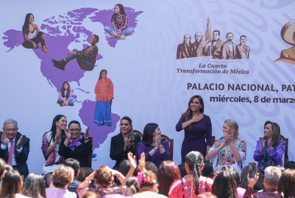 Las mujeres trabajamos en la transformación del país Mara Lezama