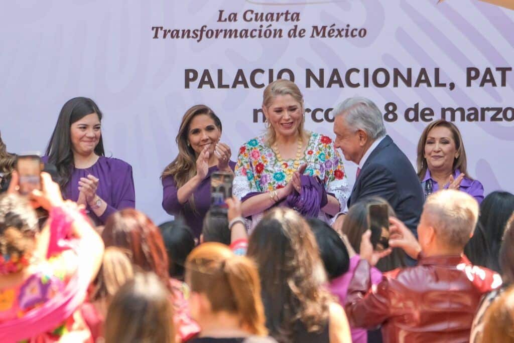 Las mujeres trabajamos en la transformación del país Mara Lezama