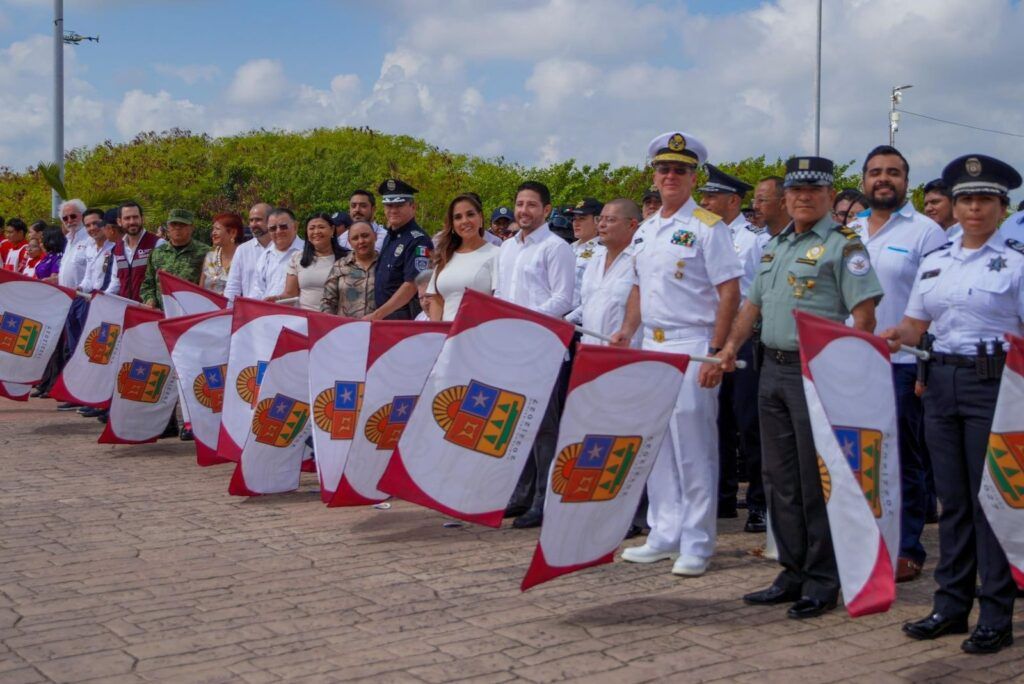 Mara Lezama da banderazo al Plan de Seguridad Vacacional de Semana Santa